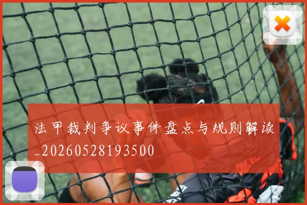 法甲裁判争议事件盘点与规则解读_20260528193500